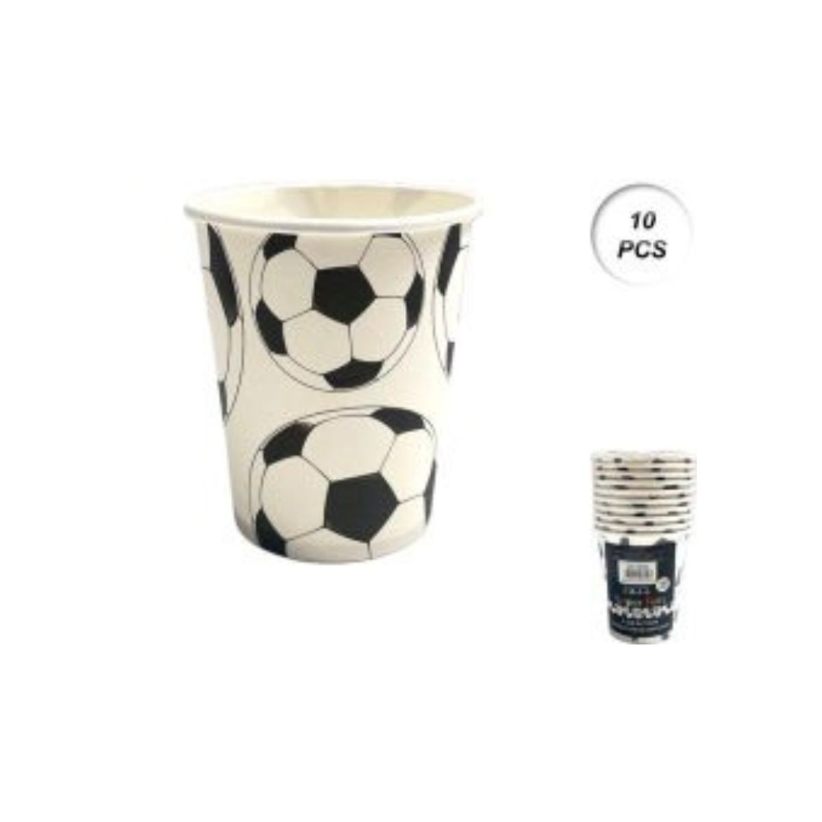 GENERICO - VASOS PARA CUMPLEAÑOS FUTBOL