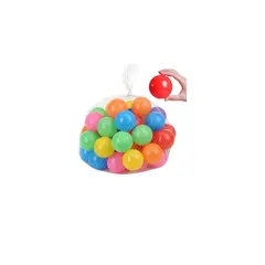 GENERICO - Pelotas para Piscina Niño variedad de Colores 7 cm diámetro