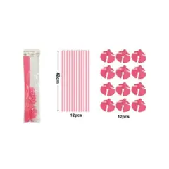 GENERICO - VARILLAS PARA GLOBOS 42 CM 12 PCS