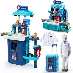 GENERICO - Maleta Juguete 2 en 1: Enfermería de Niño
