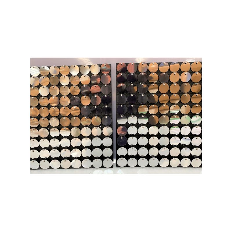 GENERICO - SHIMMER WALL CIRCULOS 30 CM X 30 CM
