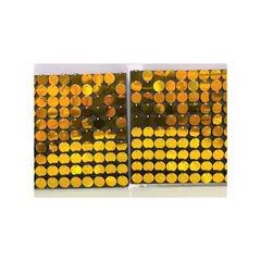 GENERICO - SHIMMER WALL CIRCULOS 30 CM X 30 CM