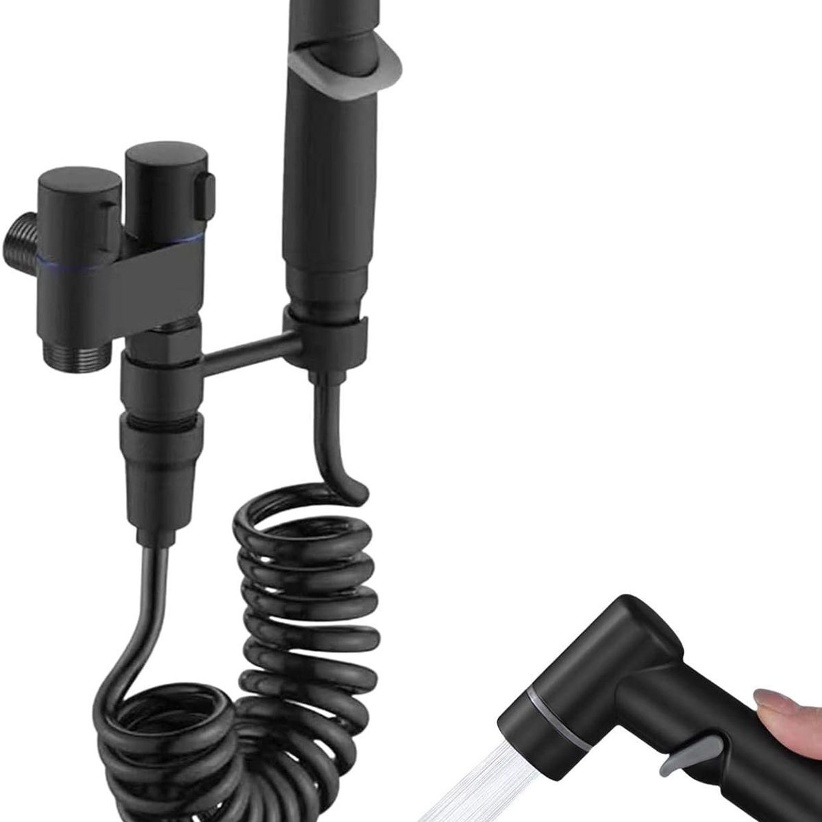 KUANGYE - Ducha Bidet Arabe Wc Inodoro Acero Inoxidable Baño Durable