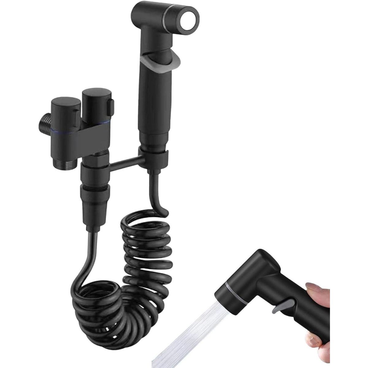 KUANGYE - Ducha Bidet Arabe Wc Inodoro Acero Inoxidable Baño Durable