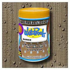 WETPROOF - BARNIZ PARA MADERA IMPERMEABILIZANTE WET PROOF® TAUPÉ 1-4 GALON