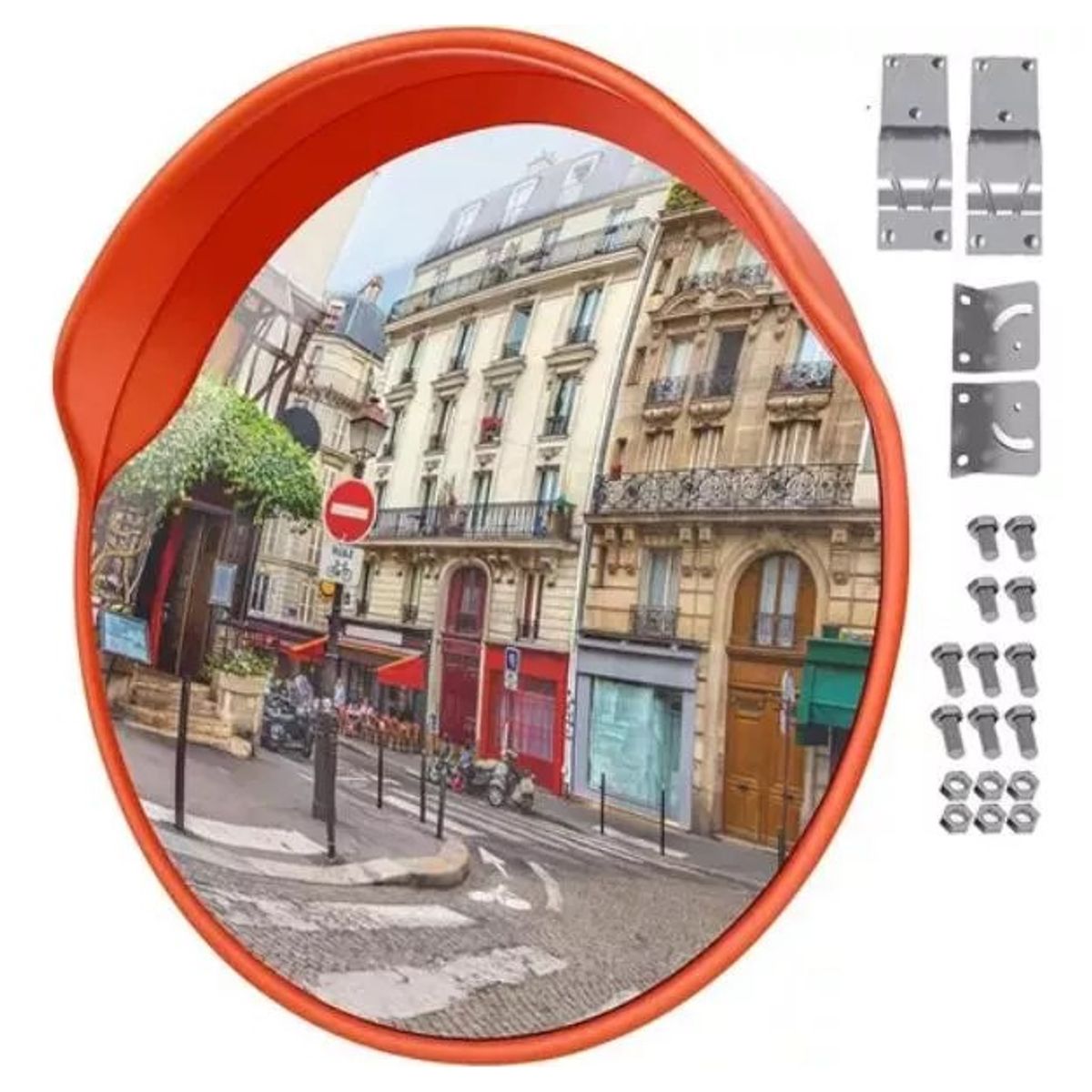 KUANGYE - Espejo Panorámico Convexo Interior / Exterior 100 Cm
