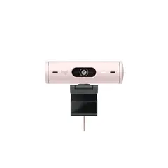LOGITECH - Camara Web Brio 500 Full Hd 1080p Rosada
