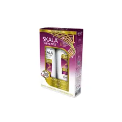 SKALA - Kit Genetiqs Shampoo y Acondicionador Repara Fuerza Brillo