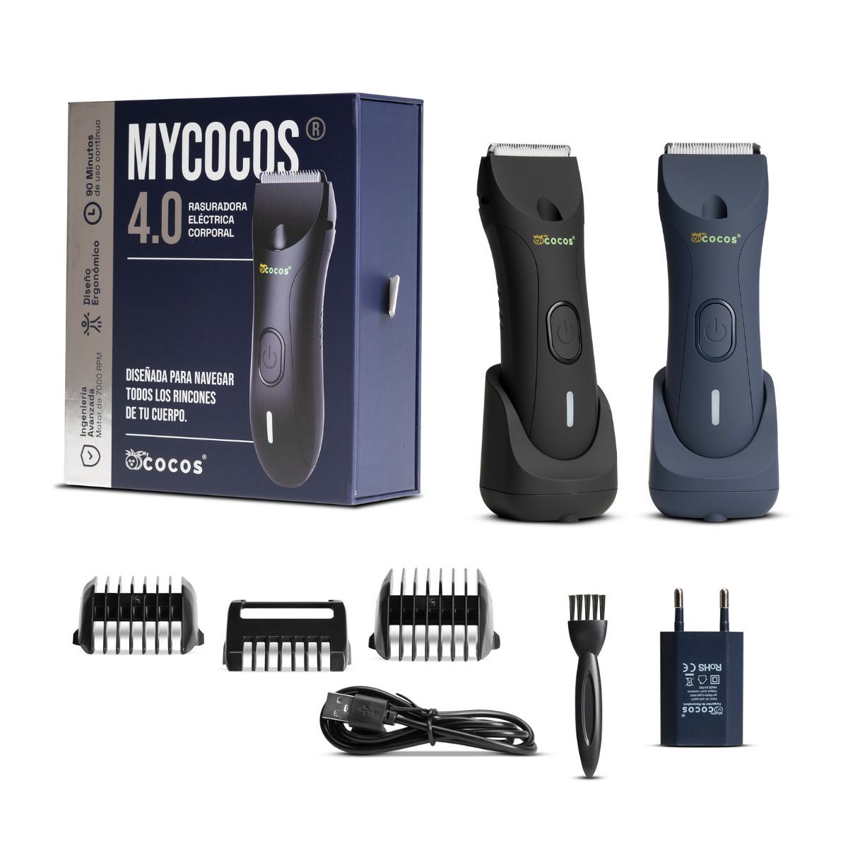MYCOCOS - Kit The Perfect Couple MyCOCOS® 4.0 Rasuradora Inalámbrica Usb