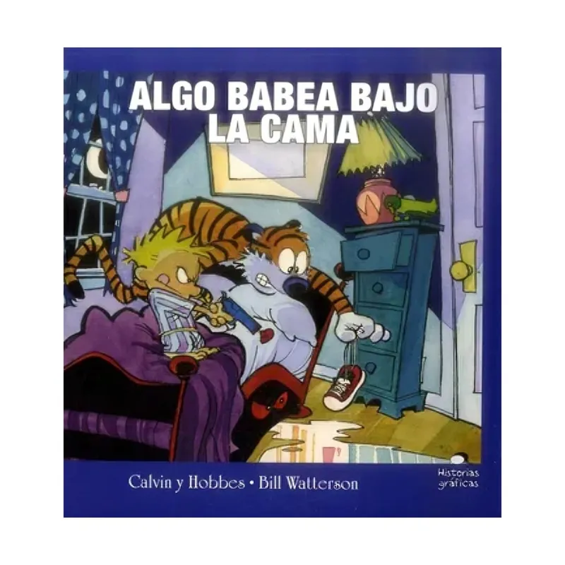 TOP10BOOKS - LIBRO CALVIN Y HOBBES ALGO BABEA BAJO LA CAMA / OCEANO HISTORIAS GRAFICAS / BIL