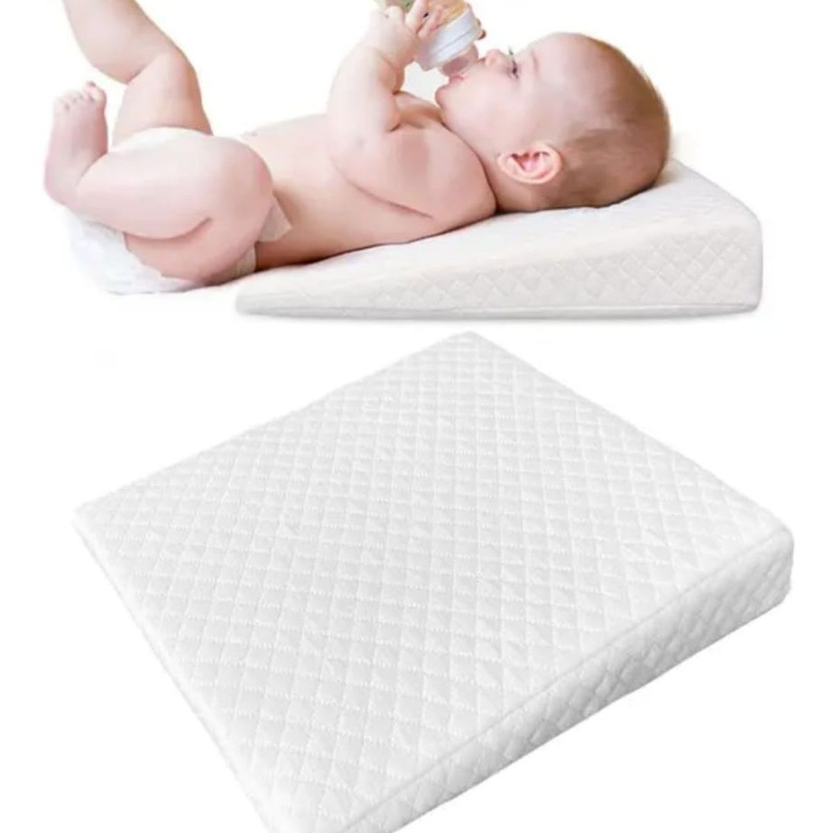 GENERICO - Cojín Antirreflujo Para Bebe Econ Para Colecho