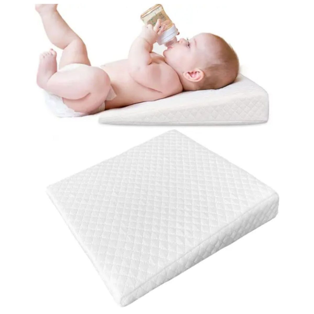 GENERICO - Cojín Antirreflujo Para Bebe Econ Para Colecho