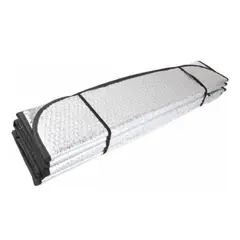 GENERICO - Protector Solar Parabrisa Auto 130x60cm Tapa Sol Sombrilla