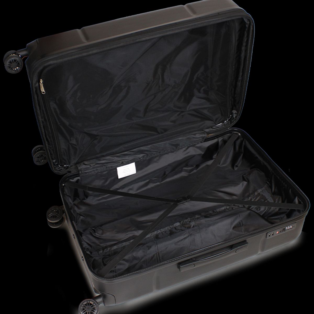 NAUTICA - Maleta grande Amsterdam L 23kg negra Nautica