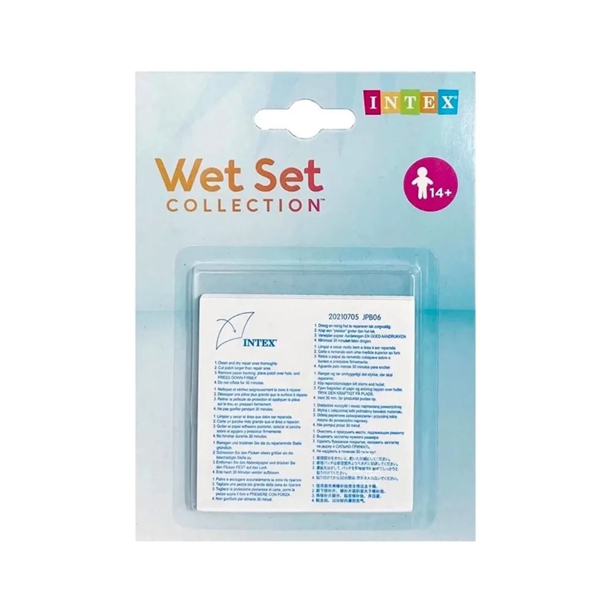 INTEX - Kit Parches de Reparación Intex 6 un.