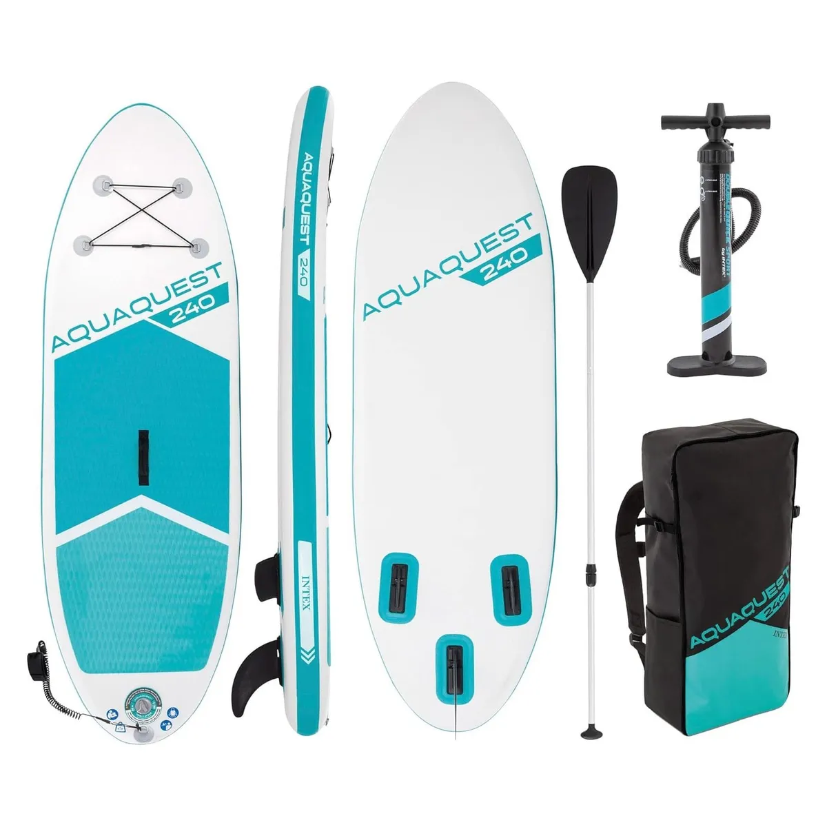 INTEX - SUP Stand Up Paddle Inflable INTEX Aqua Quest 240 Youth