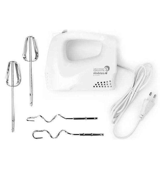 Batidora De Mano B-1500bl Acero 5 Velocidades