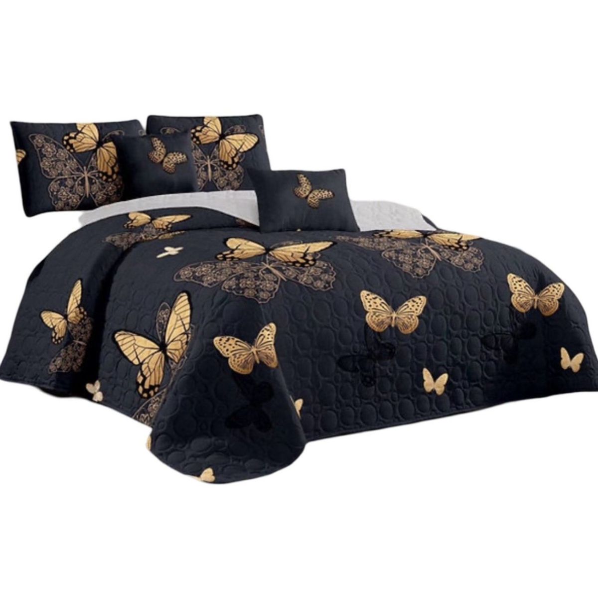 GENERICO - Cubrecama 1P y Media Quilt Verano + Funda Almohada D7