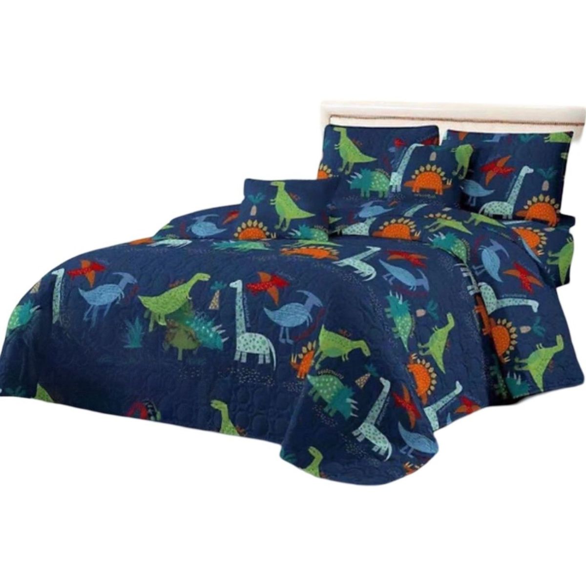 GENERICO - Cubrecama 1P y Media Quilt Verano + Funda Almohada D1