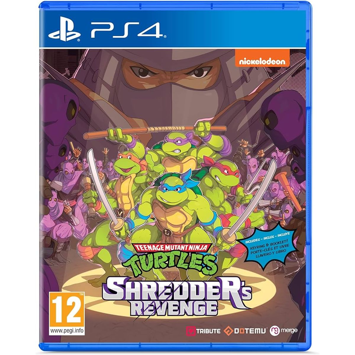 PLAYSTATION - Tennage Mutant Ninja Turtles Shredders Revenge Europeo - PS4