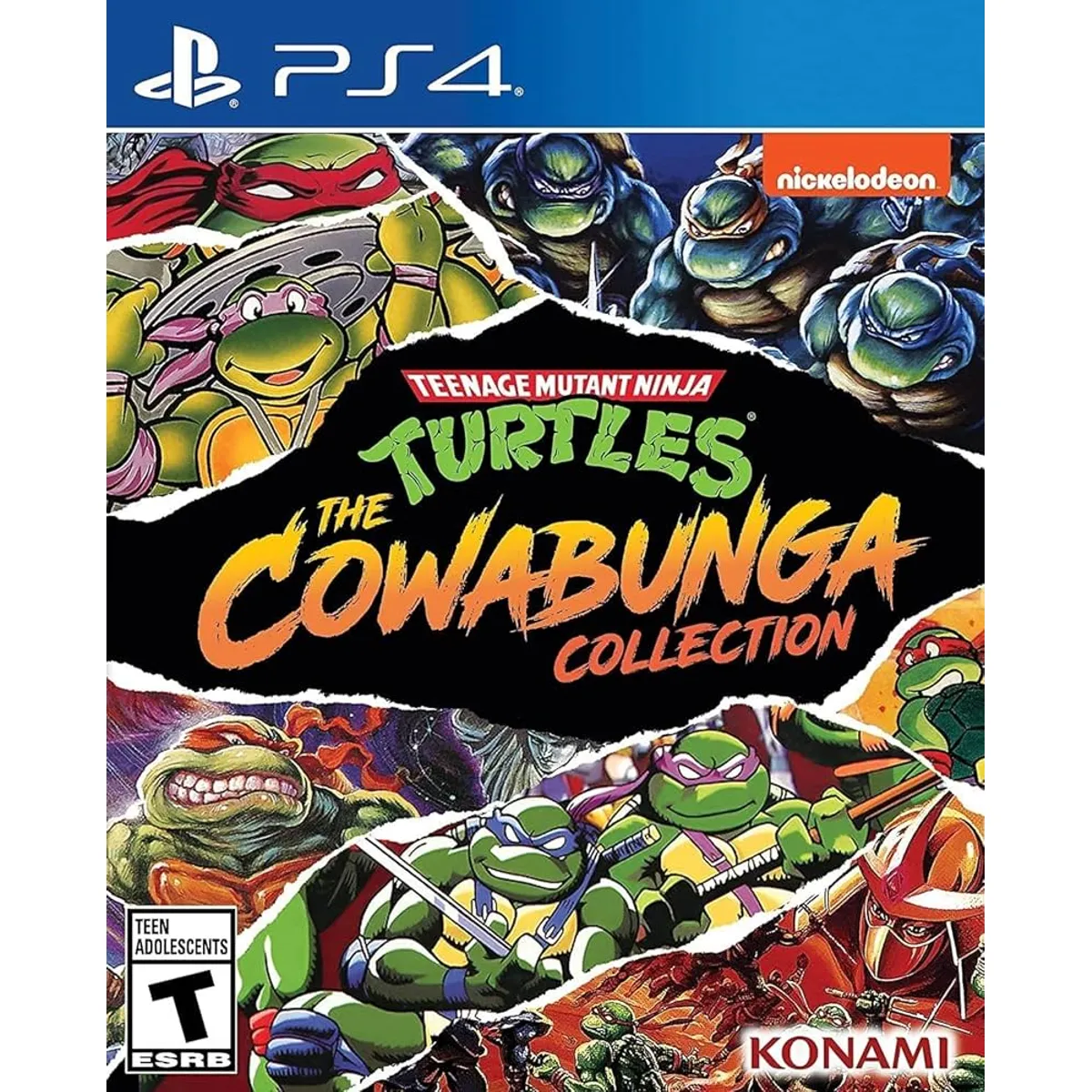 PLAYSTATION - Teenage Mutant Ninja Turtles - The Cawabunga Collection - PS4