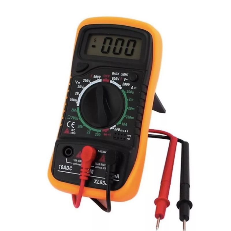 GENERICO - Tester Multitester Multimetro Digital Lcd Xl-830l