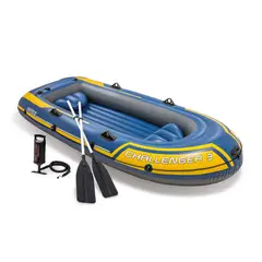 INTEX - Bote Inflable Challenger 3 295cm x 137cm x 43cm
