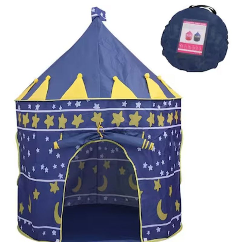 GENERICO - Castillo Carpa Infantil Casa Club Para Niño Y Niña azul