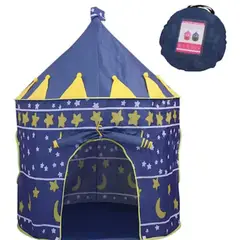 GENERICO - Castillo Carpa Infantil Casa Club Para Niño Y Niña azul