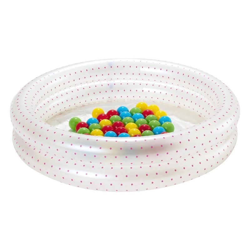 BESTWAY - Set Piscina Inflable con Pelotas 91X20 Cm Bestway