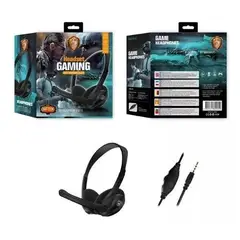 GENERICO - Audifonos gamer GM-006 cable 3.5 mm con microfono