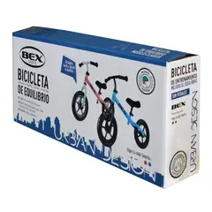 BEX - Bicicleta Acero Equilibrio Aprendizaje Sin Pedal Azul