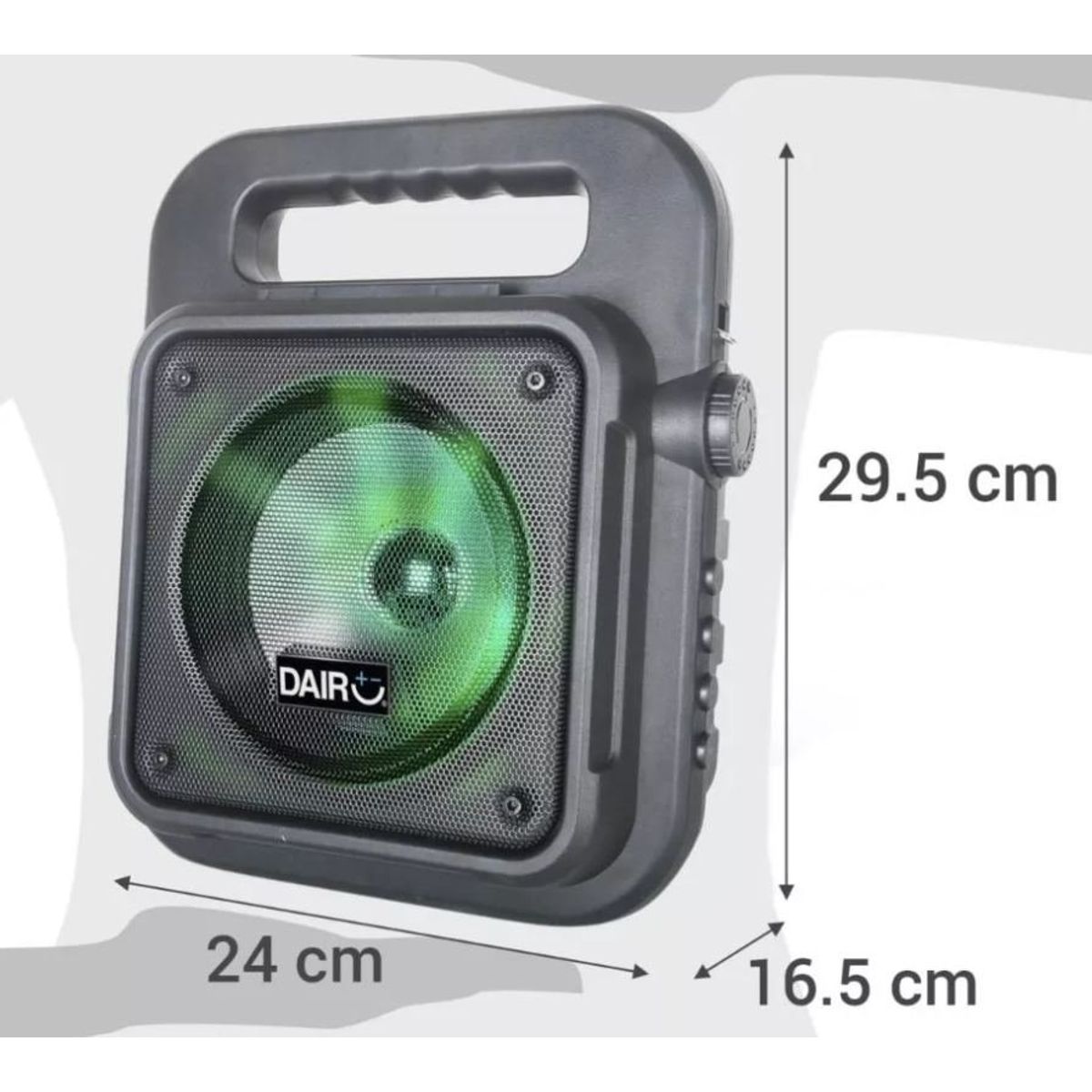 GENERICO - Parlante karaoke inalámbrico con micrófono alámbrico 10 W