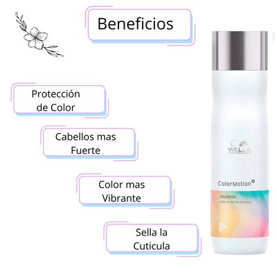 Imagen 2 del producto Shampoo Color Motion 250ml Tecnología Plex Brillo Suavidad