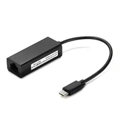 GENERICO - Adapatador USB Type C a cable de RedEthernet Rj45