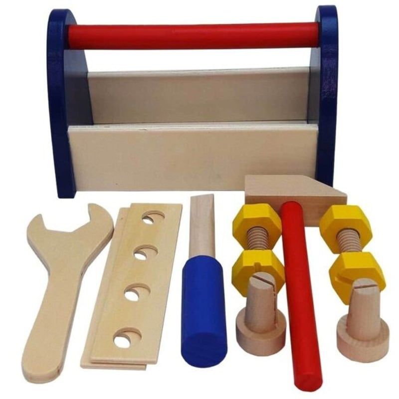 GENERICO - Canasto Caja de Herramientas Niños Juguetes Estimulacion