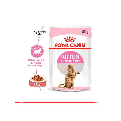 Imagen 2 del producto Alimento Kitten Esterilizado Pouch 85gr