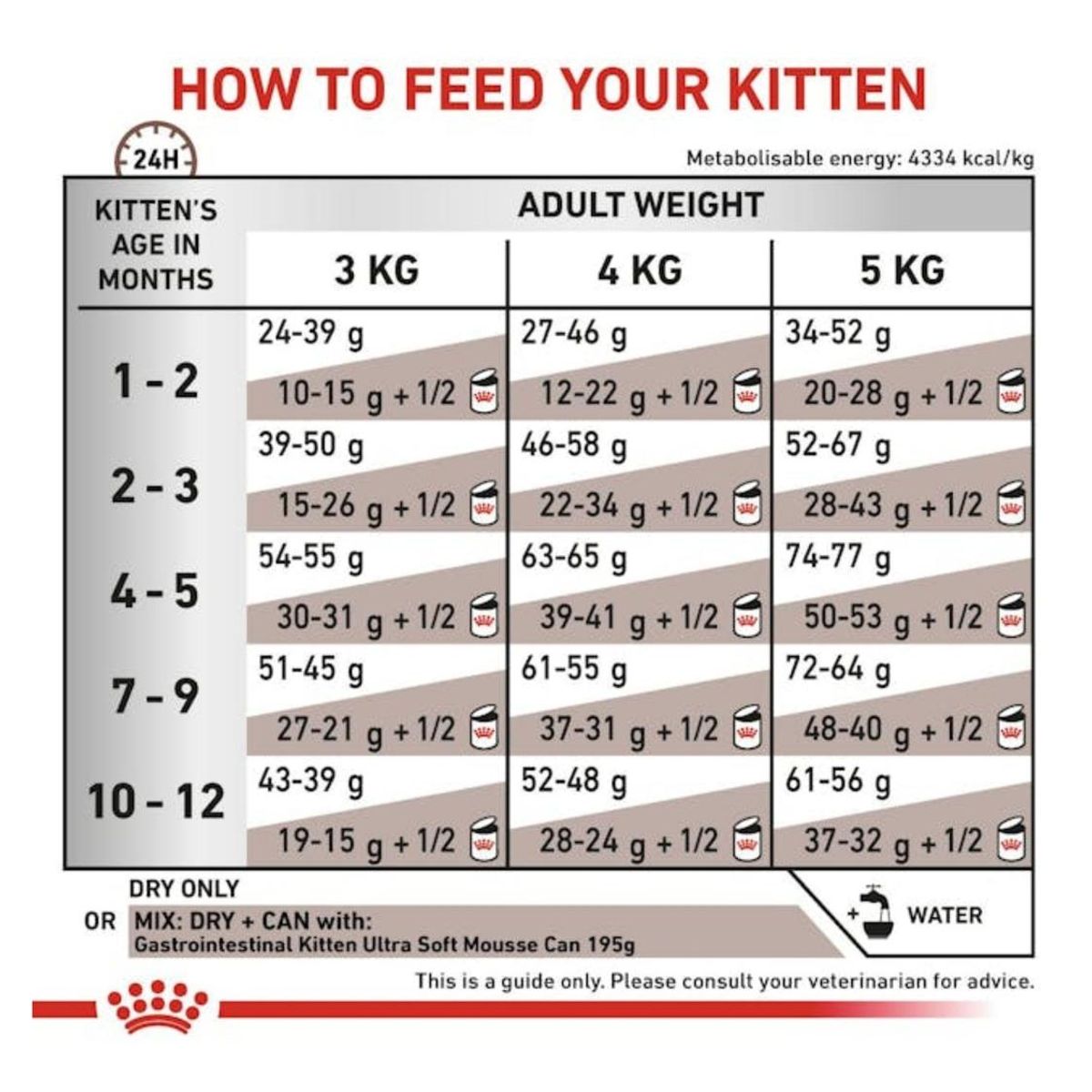 ROYAL CANIN - Royal Gastrointestinal Kitten Gato Cachorro 2kg