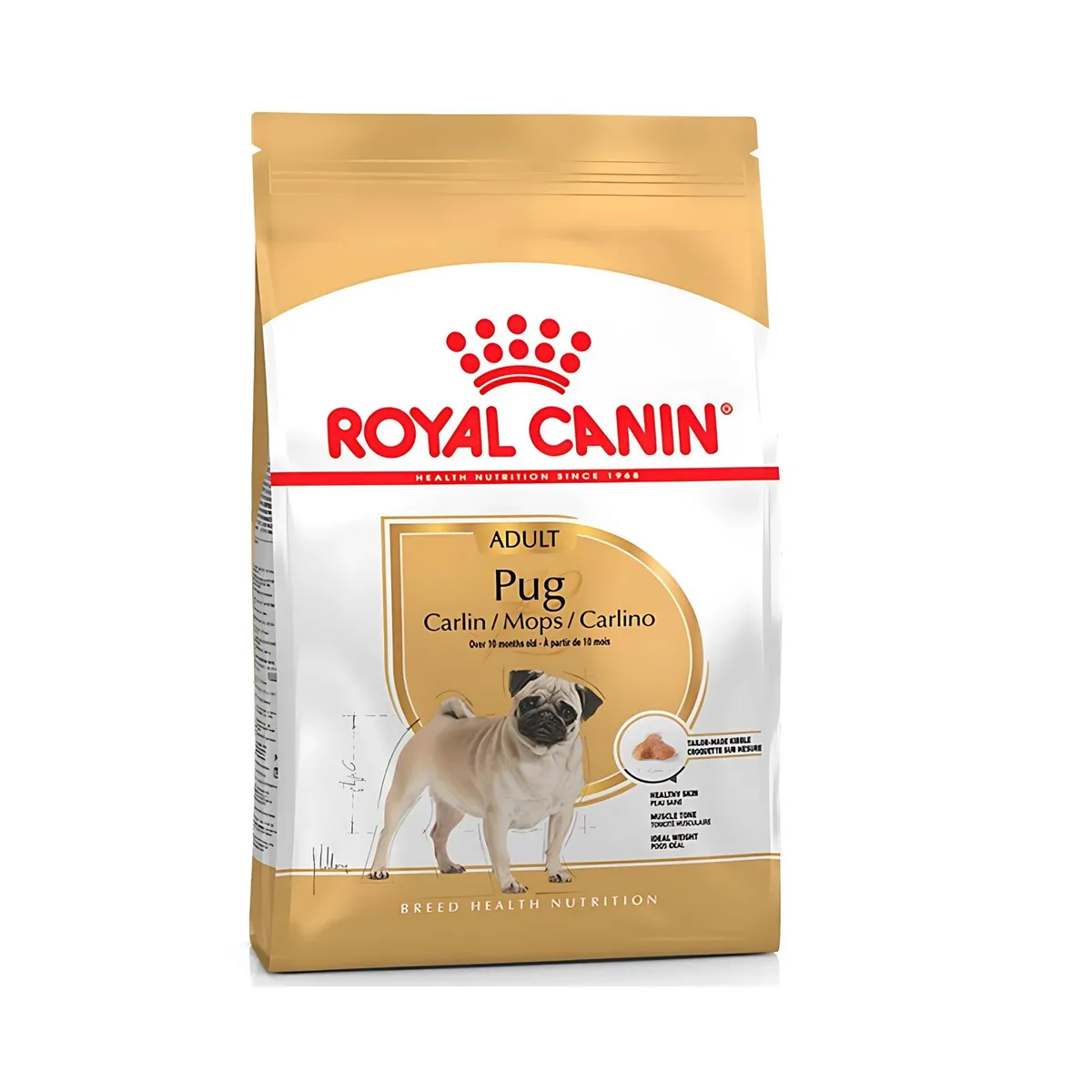 ROYAL CANIN - Royal Canin Alimento Para Perro Pug Adulto 2, 5 kg
