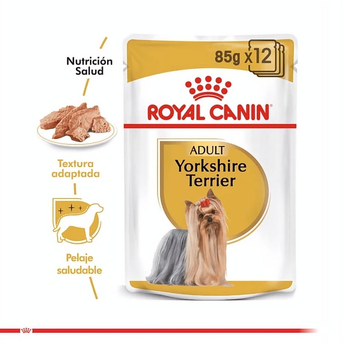 ROYAL CANIN - Alimento Royal Canin Yorkshire Terrier Para Perro Adulto 85g