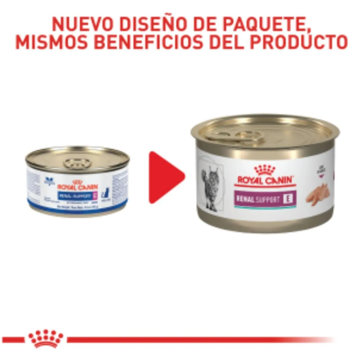 ROYAL CANIN - Alimento Royal Canin Renal Support Feline Lata 145 Gr
