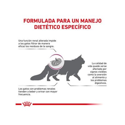 Imagen 2 del producto Alimento Feline Renal Para Gato Adulto 2kg