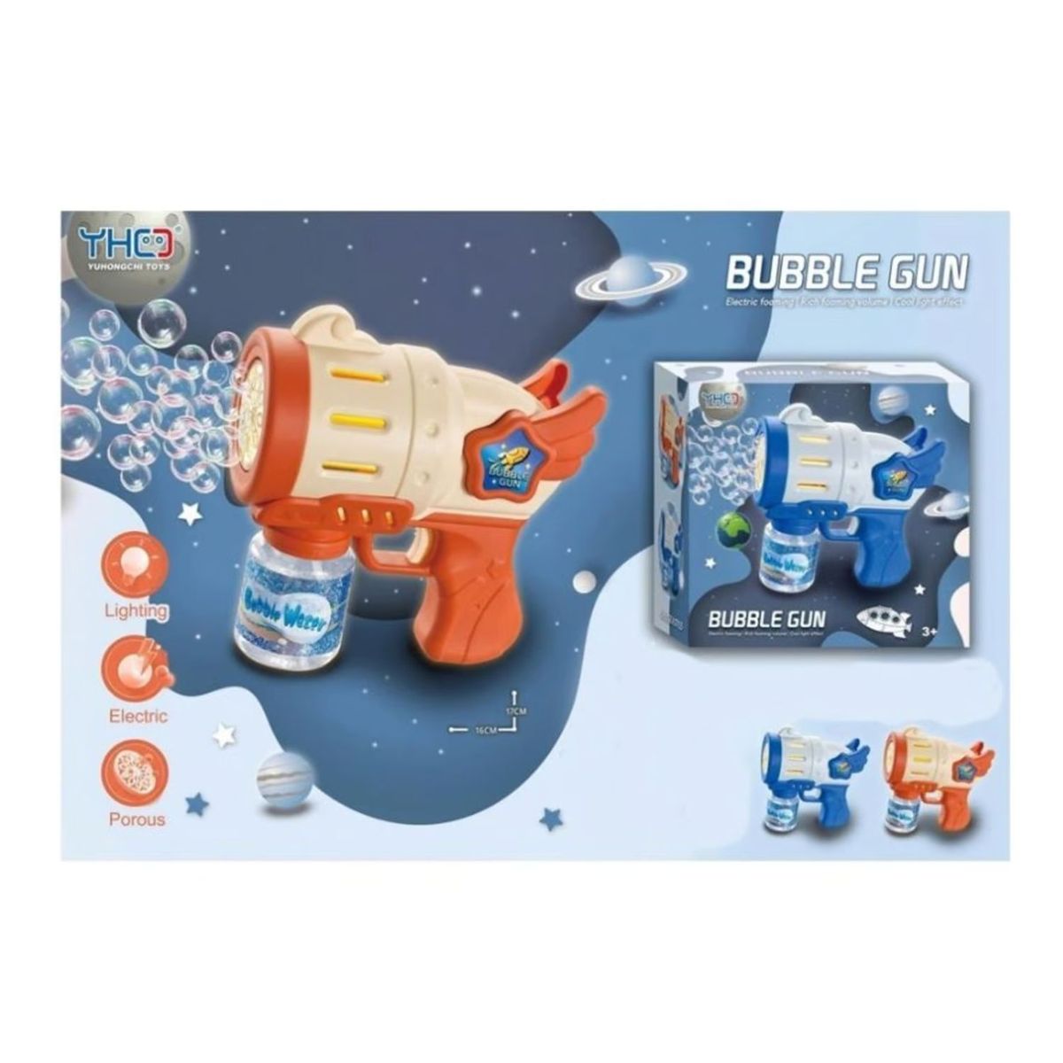 GENERICO - Lanzador De Burbujas Pistola Para Niños Juguete