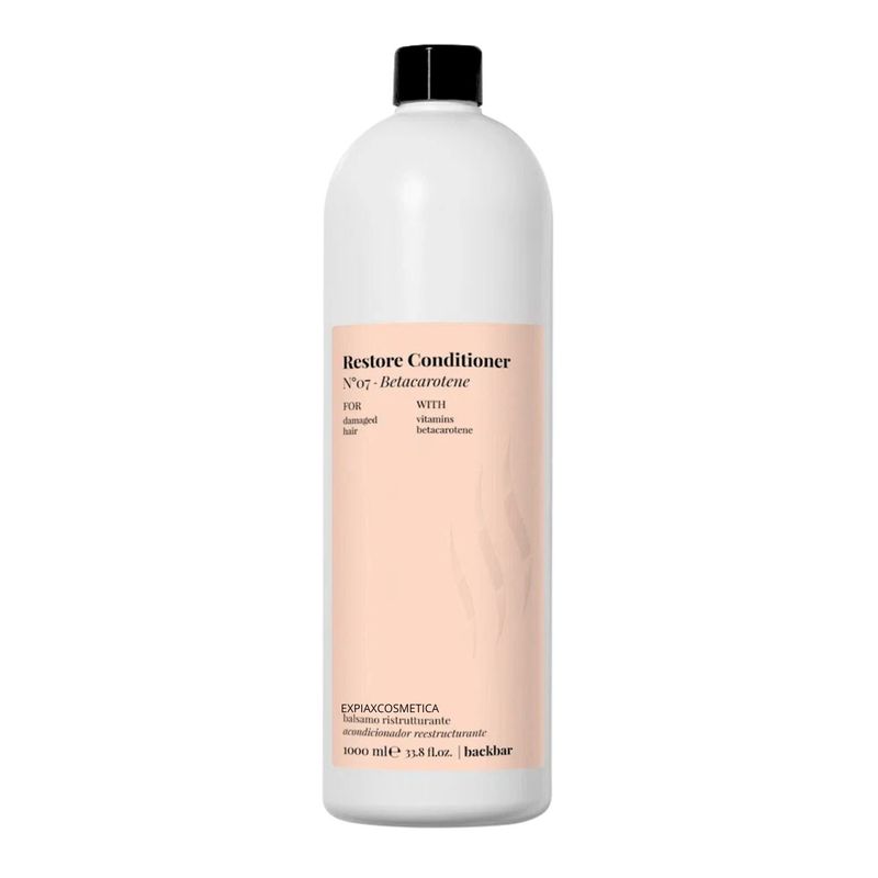 FARMAVITA - Back Bar Restore Conditioner N°7 Betacarotene 1000ml Reestructurante
