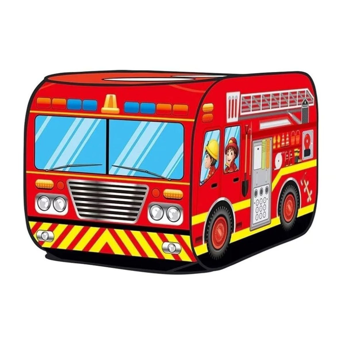 GENERICO - Carpa Infantil De Camión De Bomberos Para Niños Niñas