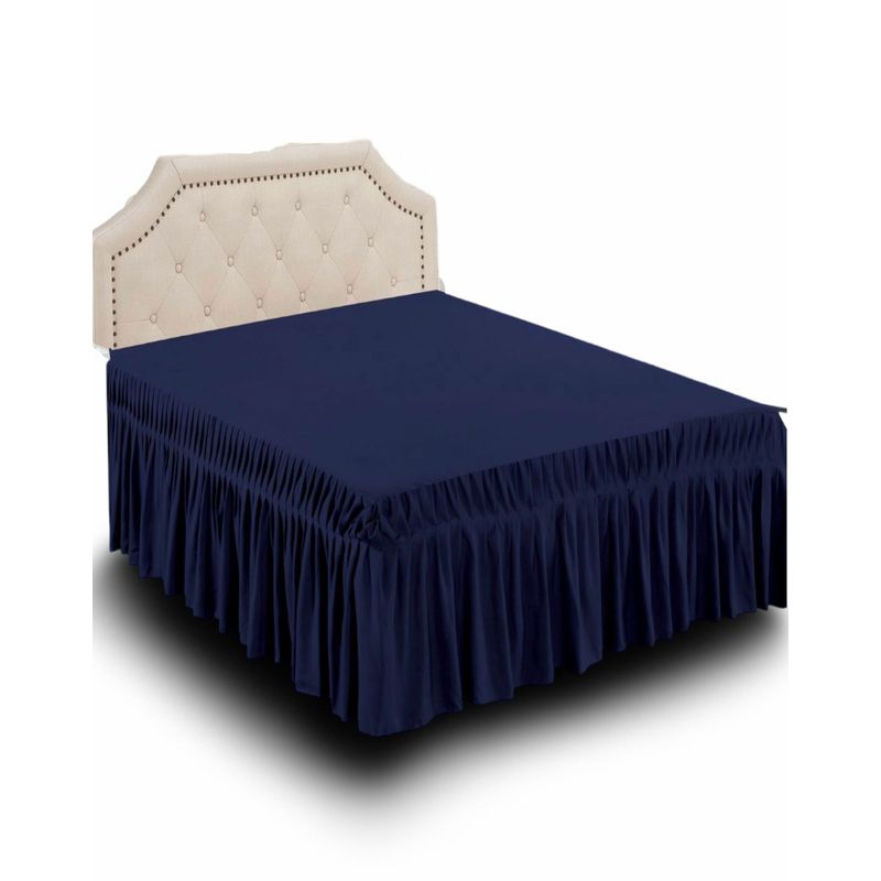 GENERICO - Faldón de Cama 150x200 - Elegante y Resistente B1