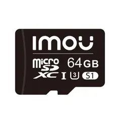 IMOU - Tarjeta de Memoria MicroSD XC 64GB Clase 10 ST2-64-S1