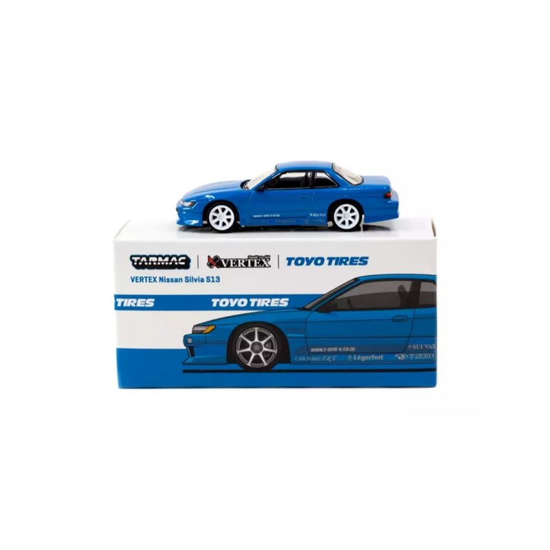 GENERICO - Nissan Silvia S13 Vertex Azul TARMAC 164