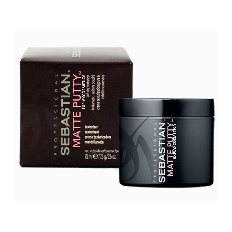SEBASTIAN - Cera Sebastian Matte Putty 75ml Cera Texturizadora Efecto Mate Natural.-