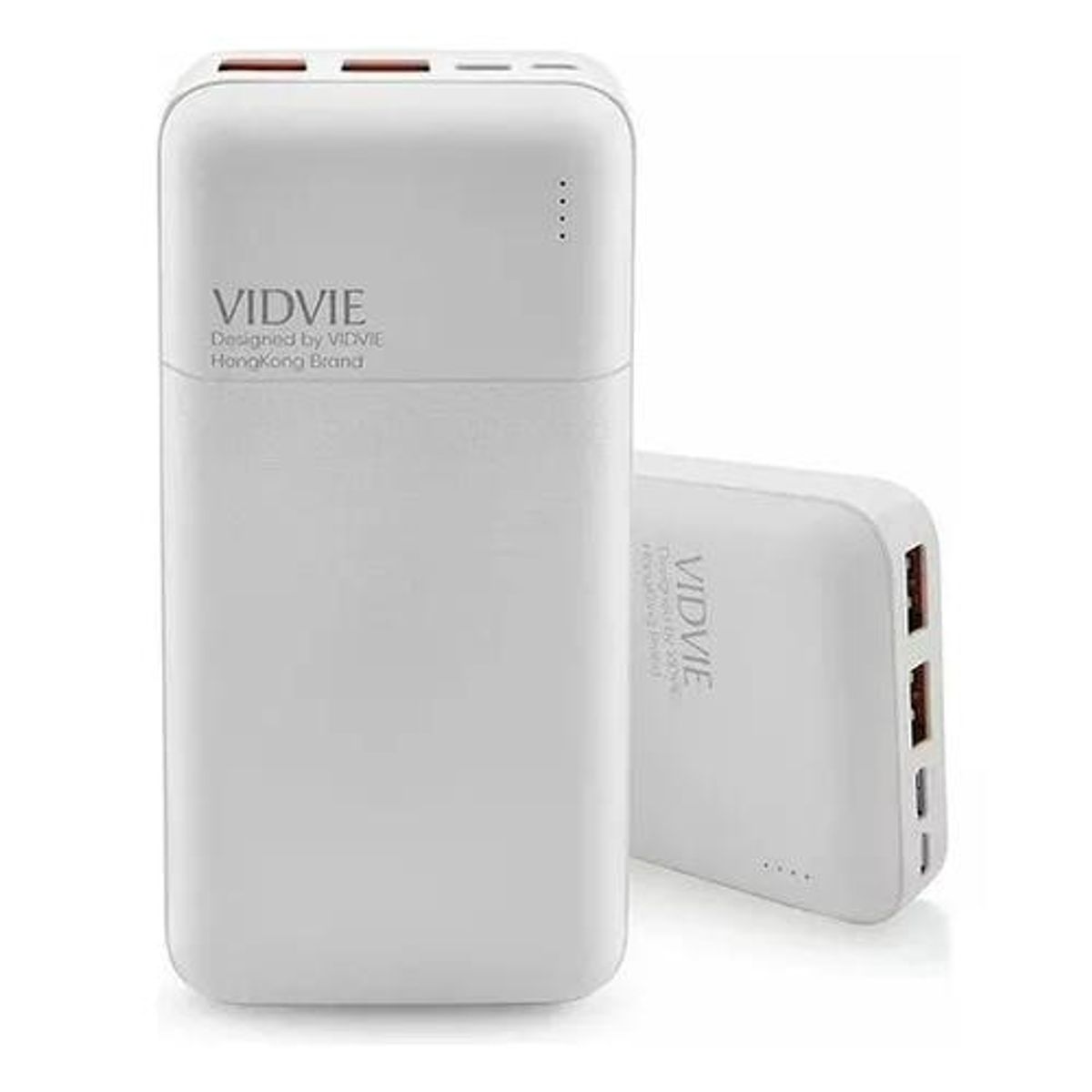 GENERICO - Power bank Vidvie de 20000 mAh color blanco